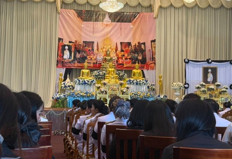 ร่วมพิธีบำเพ็ญกุศลสัตตมวาร 7 วัน